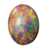 Geometrische Galaxie Dartscheibe (Vorderseite rechts)