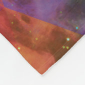 Geometrische Galaxie Fleecedecke (Ecke)