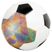 Geometrische Galaxie Fußball (Dreiviertel)