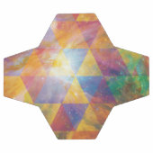 Geometrische Galaxie Fußball (Flach)