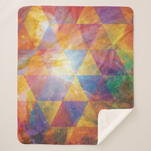 Geometrische Galaxie Sherpadecke (Vorderseite)