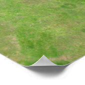 Geometrische Gartengestaltung Moderne Landschaft Poster (Ecke)