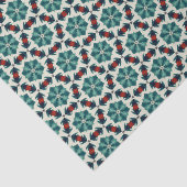 Geometrische Gemusterte Weihnachtsstars 12 Seidenpapier (Detail)