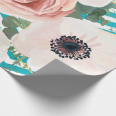 Geometrische geometrische Rose für Rollen mit Papi Geschenkpapier (Ecke)