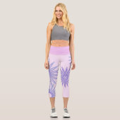 Geometrische Gestaltkapsel Capri Leggings (Vorderseite)