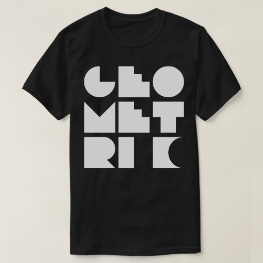 geometrische Gestaltungstyp T-Shirt (Design vorne)