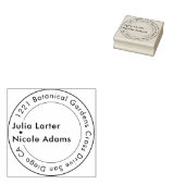 Geometrische Glitzern Kupfermetallische Hochzeit Gummistempel (Stempel)