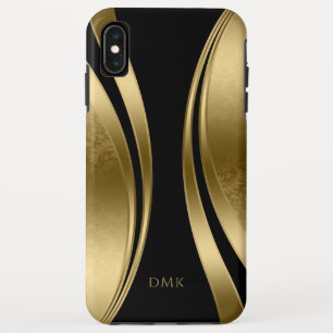geometrische Gold- und Schwarzwurzel Case-Mate iPhone Hülle