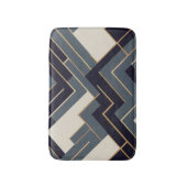 Geometrische Goldene Abbildung Badematte (Vorderseite Vertikal)