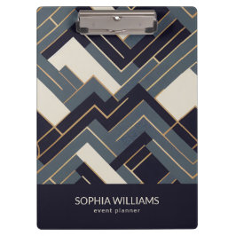 Geometrische Goldene Abbildung Klemmbrett