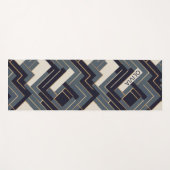 Geometrische Goldene Abbildung Yogamatte (Vorderseite (Horizontal))