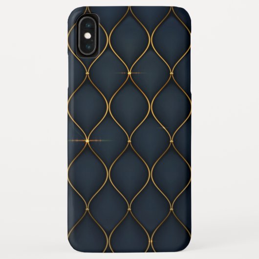 Geometrische goldene Formen Case-Mate i iPhone Hülle (Rückseite)