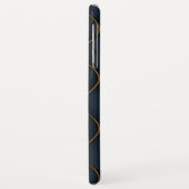 Geometrische goldene Formen Case-Mate i iPhone Hülle (Hinten/Links)