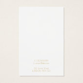 geometrische goldene Halskette oder Armband-Grafik (Rückseite)