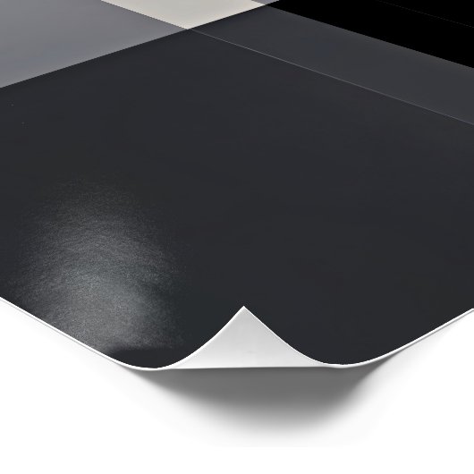 Geometrische Gradient Poster (Ecke)