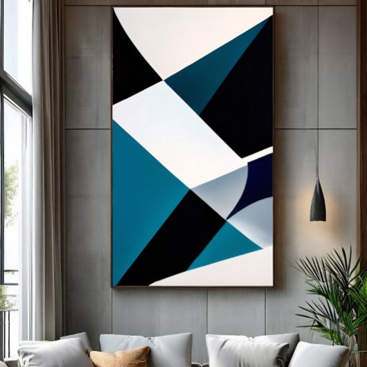 Geometrische Gradienten Poster