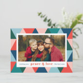 Geometrische Grenze Karte (Stehend Vorderseite)