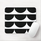 Geometrische Halbkreis-Mausunterlage Mousepad (Mit Mouse)