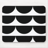 Geometrische Halbkreis-Mausunterlage Mousepad (Vorne)