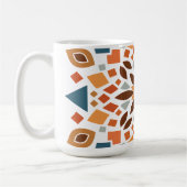 Geometrische Harmonie Kaffeetasse (Links)