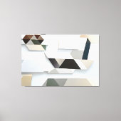 Geometrische Harmonie Leinwanddruck (Vorderseite)