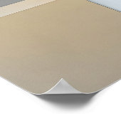Geometrische Harmonie Poster (Ecke)