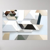 Geometrische Harmonie Poster (Vorne)