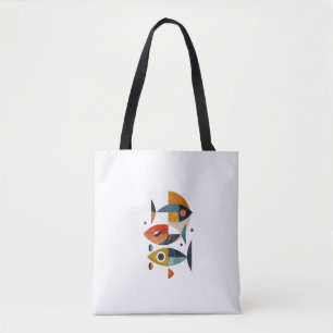 Geometrische Harmonie Tasche