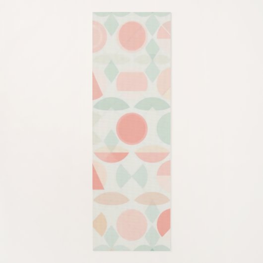 Geometrische Harmonie Yoga Mat Yogamatte (Vorderseite)