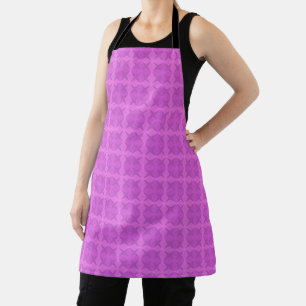 Geometrische helle lila Art Deco Schürze