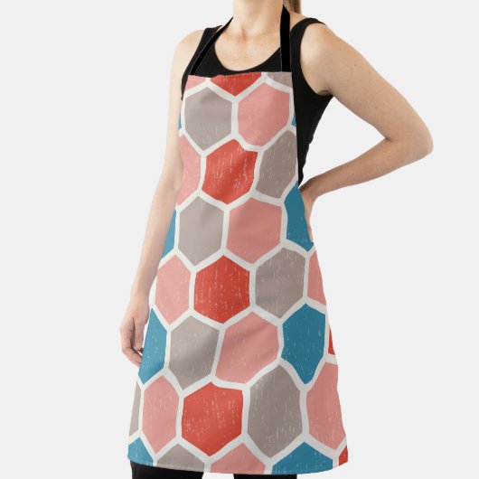 Geometrische Hexagon-Formen Schürze (InSitu)