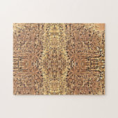 Geometrische Holzkunst Puzzle (Horizontal)