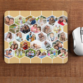 Geometrische Honeycomb 28 FotoCollage Custom Mousepad