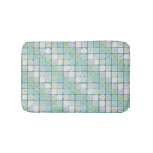 Geometrische Kacheln, Meerglas, Blau, Sand