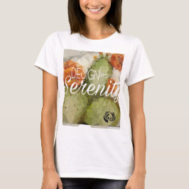 Geometrische Kakteen Blossom Frauenmuskeln T-Shirt