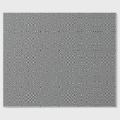 Geometrische karierte Illusion: Vintage Kunst. Geschenkpapier (Flach)