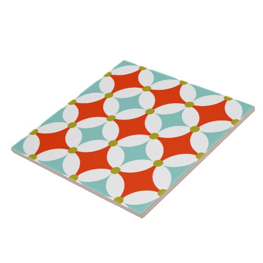 Geometrische Keramik des modernen Mitteljahrs Fliese (Seite)