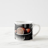 Geometrische Keramik Espressotasse (Rechts)
