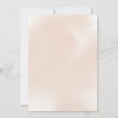 Geometrische klassische Rose, die wir immer noch ü Einladung (Rückseite)