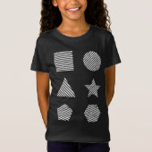 Geometrische Kleine Formen T-Shirt (Vorderseite)
