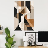 Geometrische Konvergenz Poster (Heimbüro)