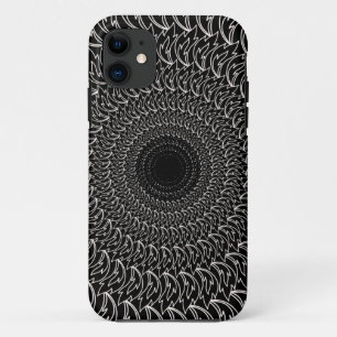 Geometrische konzentrische, sich wiederholende Mus Case-Mate iPhone Hülle