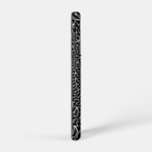 Geometrische konzentrische, sich wiederholende Mus Samsung Galaxy Hülle (Rechte Seite)