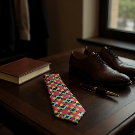 Geometrische Krawatte