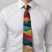Geometrische Krawatte des auffallenden geometrisch