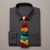 Geometrische Krawatte des auffallenden geometrisch