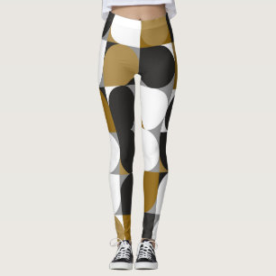 Geometrische Kreativität: Nahtloses Muster Leggings
