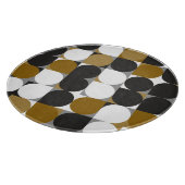 Geometrische Kreativität: Nahtloses Muster Schneidebrett (Ecke)