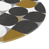 Geometrische Kreativität: Nahtloses Muster Schneidebrett (Ecke)