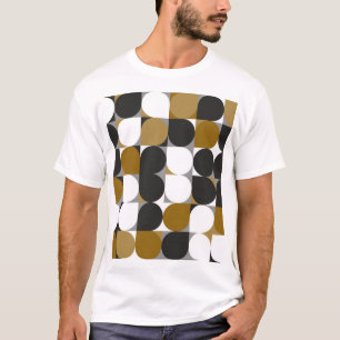 Geometrische Kreativität: Nahtloses Muster T-Shirt